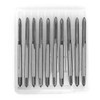 10pcs Metric Screw Thread Machine Tap HSS Straight Flute Tapping