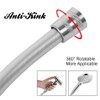 OSDUE Shower Hose, 1.5m PVC Universal Shower Pipe Anti-Kink, Standard