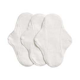 IMSEVIMSE Active Pantiliners Organic Cotton Natural (2 Packs of 3)
