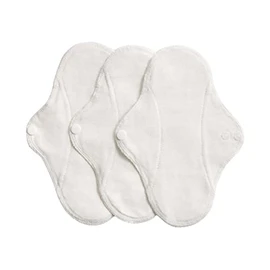 IMSEVIMSE Active Pantiliners Organic Cotton Natural (2 Packs of 3)