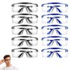 Pack of 10 Safety Glasses, Work Safety Glasses, Safety Glasses,