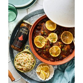 Mina Tagine Moroccan Fish Simmer Sauce, 12 Ounce
