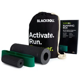 BLACKROLL Foam Roller Exercise Kit - Loop Resistance Bands for Body Stability, Muscle Roller For Back, Physical Therapy Exercises, Deep Tissue Massager, Workout Equipment With Running Bag
