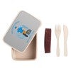 Fabulous Lunch Box with Cutlery Grey The True Heroes Electricians