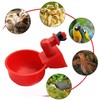 3Pcs Automatic Poultry Waterer 3/8 Inch Thread Filling Waterer Cups