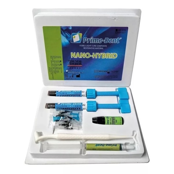 Prime Dental Kit Resinas Nano-hybrid Prime Dental (2 Jeringas)