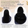 Ugeat Real Hair Extensions, Bonded Micro Ring, Micro Loop Extensions,