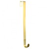 dobar Gold Wreath Hanger - 11.5" Metal Wreath Hook