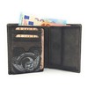 Lemasi Biker Wallet with Chain Natural Hunter Leather Wallet with