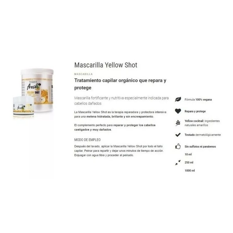 Salerm Kit Yellow Shot Curly Cream 300ml + Mascarilla 250ml