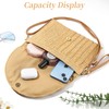 WEIMZC Small Straw Purse for Women Summer Clutch Purses Beach
