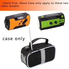 Soicpic Emergency Weather Radio Case for FosPower Model A1/for RunningSnail MD-090P, NOAA Weather Radio Stroage Bag with Compass (Case Only)