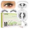 LASHVIEW Upgrade Soft Magnetic Eyelashes, Natural Look, Reusable Soft Magnetic
