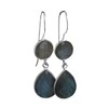 Labradorite Sterling Silver Earrings