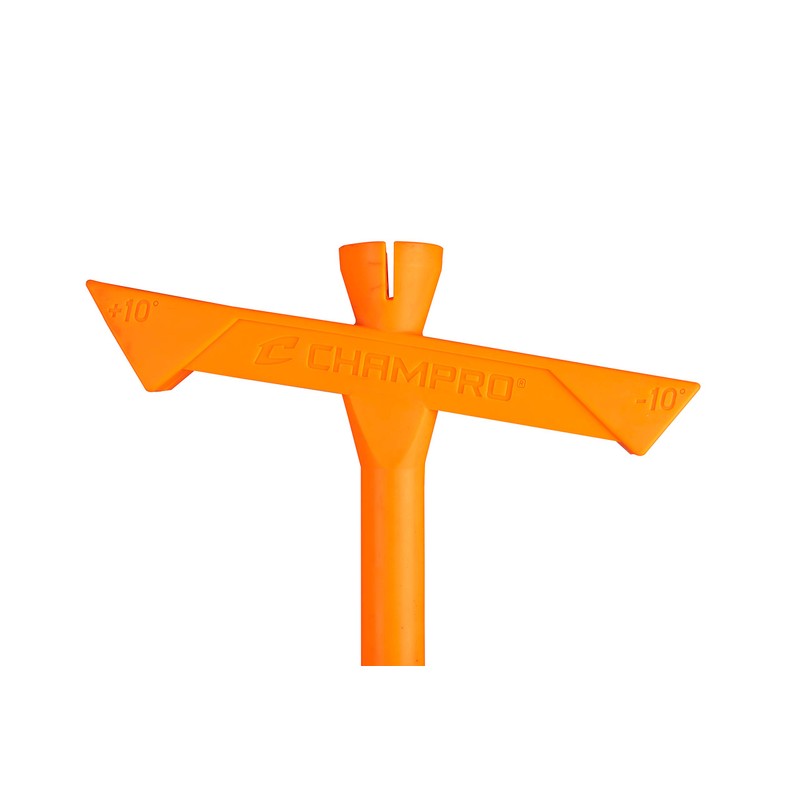 CHAMPRO Attack Angle Batting Tee, Adjustable Height and Durable Rubber