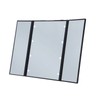 3 Folds Lighted Vanity Makeup Mirror LED Light Table Mirror