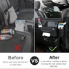 Sancaral Leather Car Seat Organizer for Handbag/Purse – Fits Between