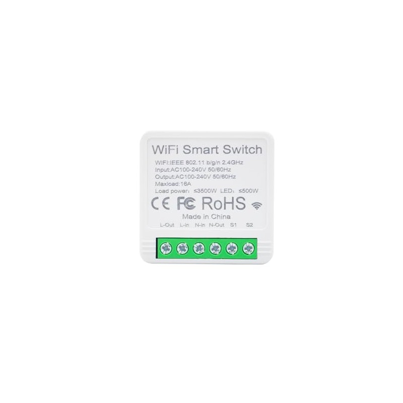 RODOT 16A Mini WiFi Smart Switch Relay Module – Compatible