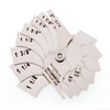 Welding Fillet Gage 8 piece set 1-1/8-2 Inch Measure tool