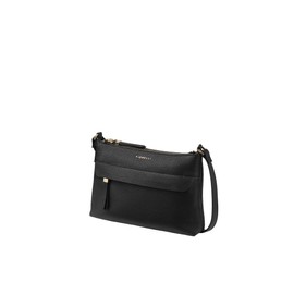Fiorelli Women's Isla Crossbody Bag, Lightweight & Stylish Shoulder Handbag with Adjustable Straps & Concealed Compartments, Black Faux Leather