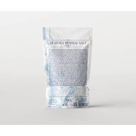 Mystic Moments Dead Sea Mineral Salt 500g | Natural Bath Soak for Muscle, Perfect for Skin, Face & Body 100% Natural Vegan GMO Free