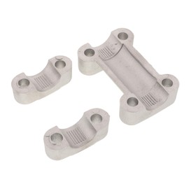 NOLITOY 150cc Aluminum Alloy Handlebar Clamp for Atv Bikes Handlebar Risers for Enhanced Stability Lightweight Handlebar Fixing Block Easy Installation Compatible with Pit Bikes