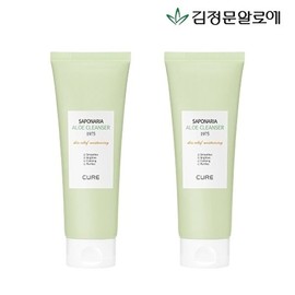 Kim Jeong-moon Aloe [Kim Jeong-moon Aloe] [Kim Jeong-moon Aloe] Cure Aloe Saponaria Cleanser 1975 2 / [김정문알로에][김정문알로에] 큐어 알로에 사포나리아 클렌져 1975 2개