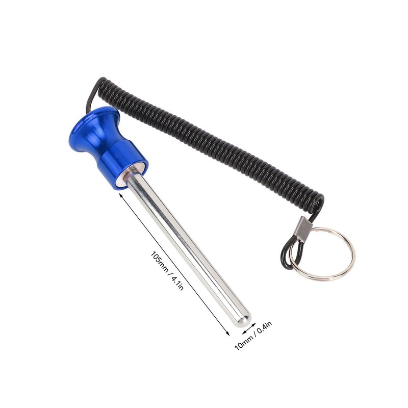 Gym Weight Stack Pin with Lanyard Enhanced Security Selector Lock