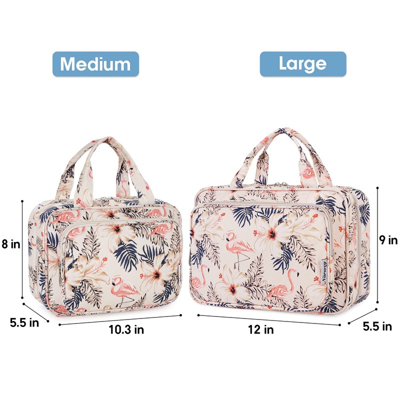 Narwey Large Hanging Travel Toiletry Bag for Women Wash Bag