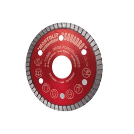 Montolit Red Line Turbo TCS125R 125MM 5" Diamond Porcelain Dry Cutting Blade with Reinforced Center