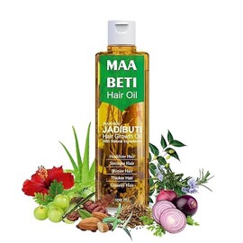 Generic Hair Oil Cold Pressed Original 108 JadiButi Herbal Oil Rosemary Essential Infused with Biotin Hairfall remedy Dandruff Control For Men and Women For 100% original (100 ml) pack of 1