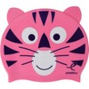 Energetics SIL Unisex Children's Swimming Cap, Pink, One Size