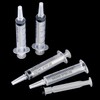 Frienda Large Plastic Syringe 4 Pack Measuring Syringe Tools Dispensing