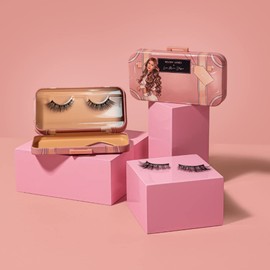 Lashes künstliche Wimpern Lisa-Marie Schiffner für einen ultimativen CAT eye look mit unglaublich glamourösen Finish! Bis zu 15x Wiederverwendbar Vegan und per Hand geknottete (Confidence)