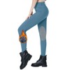 Beroy - Pantalones de equitación con forro polar para mujer,