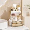 GPREESUS 2-Tier Makeup Organizers Countertop,Versatile Bathroom Counter Organizer,Cosmetic Make Up