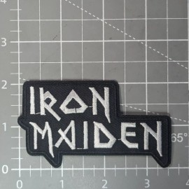 Unbranded Iron Maiden Patch Metal Band Heavy Metal Rock Music Embroidered Iron On 2x3.5"