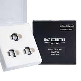 KANI DJI OSMO Pocket Effect Filter Set of 3 (CDFNo.025 / CDF No.05 / Streak Blue)