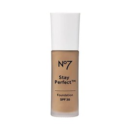 No7 Stay Perfect Foundation (New Formula) - Sepia spf30