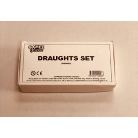 Wooden Draughts Pieces Set