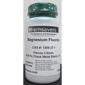 Magnesium Fluoride, Pieces 3-6mm, 99.9+% (Trace Metal Basis), 25g