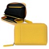 Giselle Card Case, Genuine Leather, Large Capacity, Compact, Bifold Wallet,