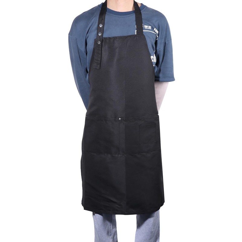LEORX Hair Stylist Apron Waterproof Salon Apron with Pockets Adjustable