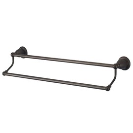 Kingston Brass BA175318ORB Heritage 18-Inch Double Towel-Bar, Oil Rubbed Bronze