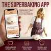 Baking Made Easy: 9-Inch Sourdough Proofing Basket Gift Set for