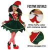 Morph Mistletoe Elf Dress Green Girls XL