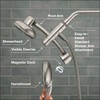 Freespin Bellerose 3-Spray 5.25 in. Dual Wall Mount Fixed and