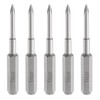 sourcing map 5pcs Y000 Tri Wings Screwdriver Bit 5/32" Hex
