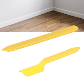 Caulk Tool Kit,2Pcs Seam Scraper,Long Handle Silicone Jar Spatula NonStick Rubber Scraper Heat Spatula Silicone Scrape for Floor Tile Glass