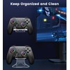 AIfasterfly PC Controller with Holder, Wireless Bluetooth Controller, 1000mAh Battery,